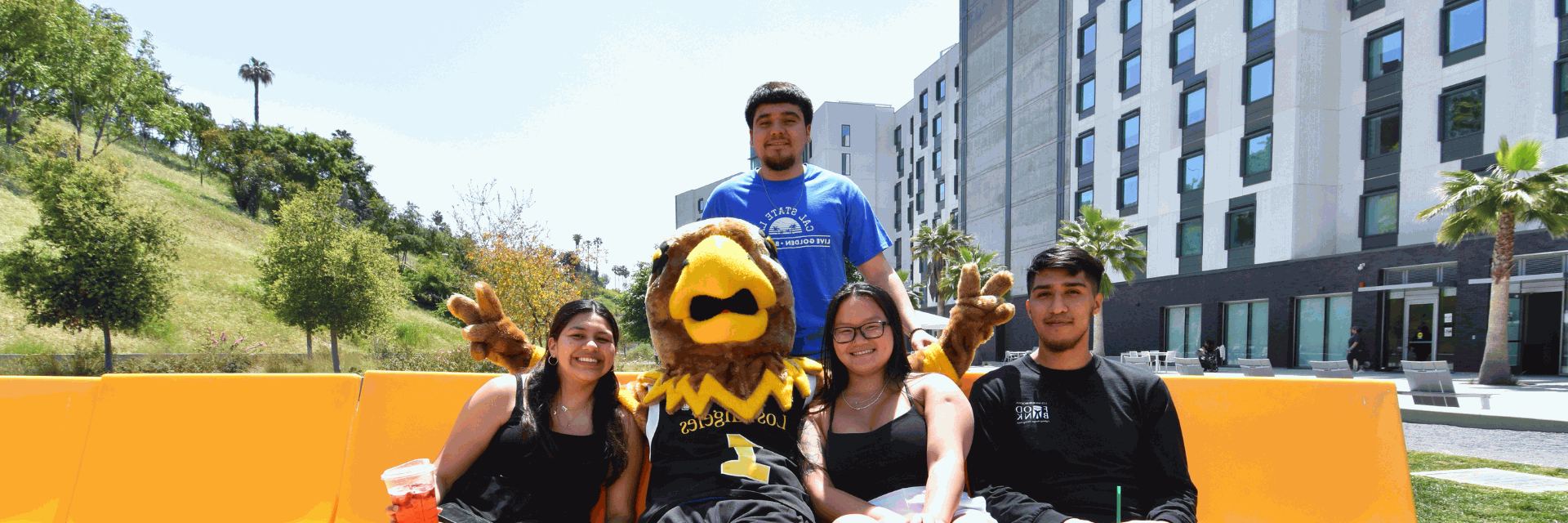 Cal State LA residents in Housing.